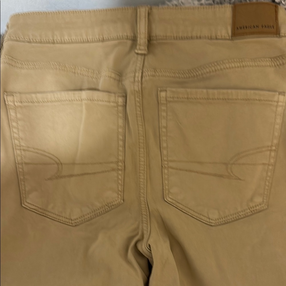 Tan Skinny Khaki Pants - Picture 9 of 12